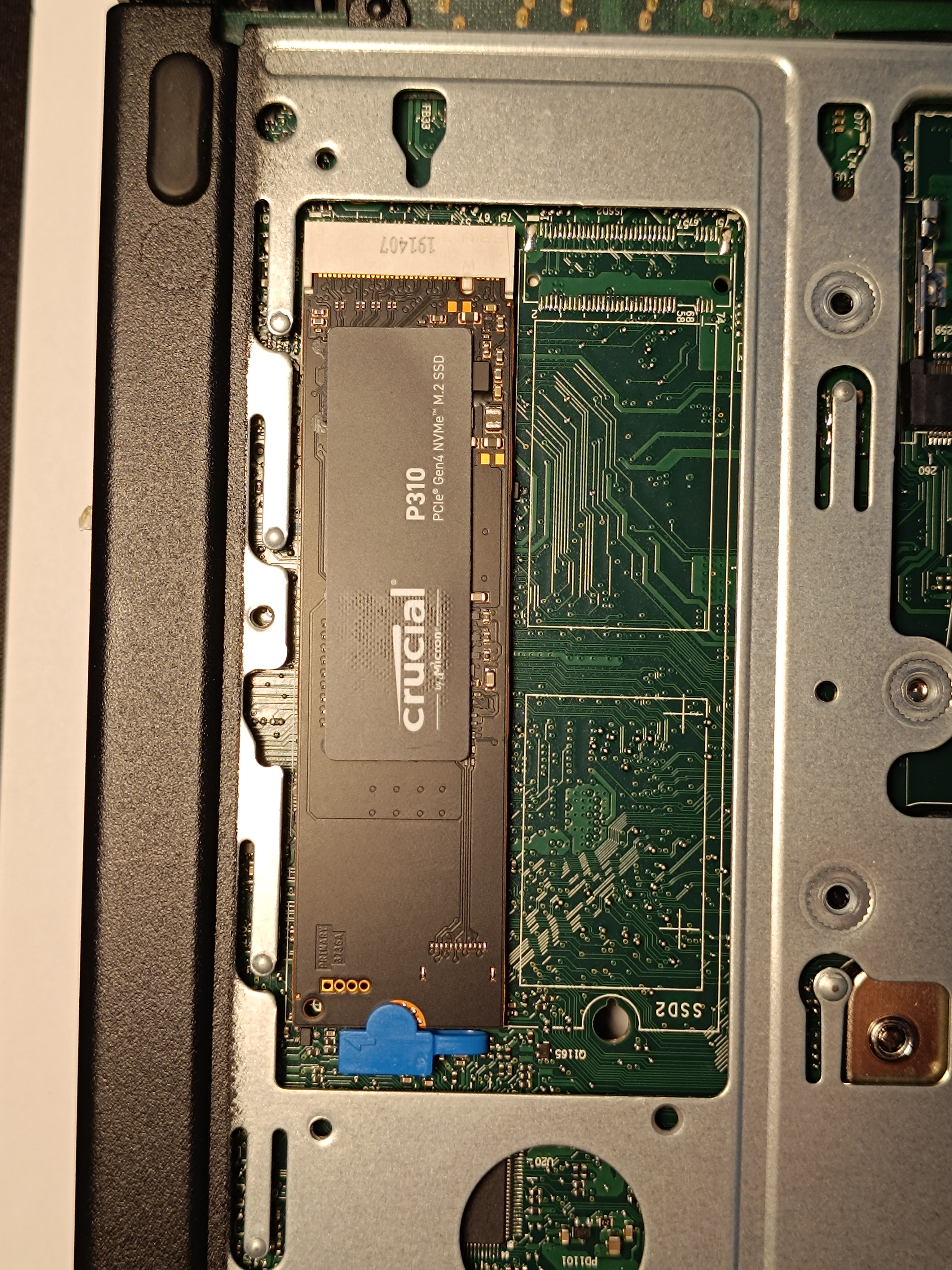 Photo SSD en place