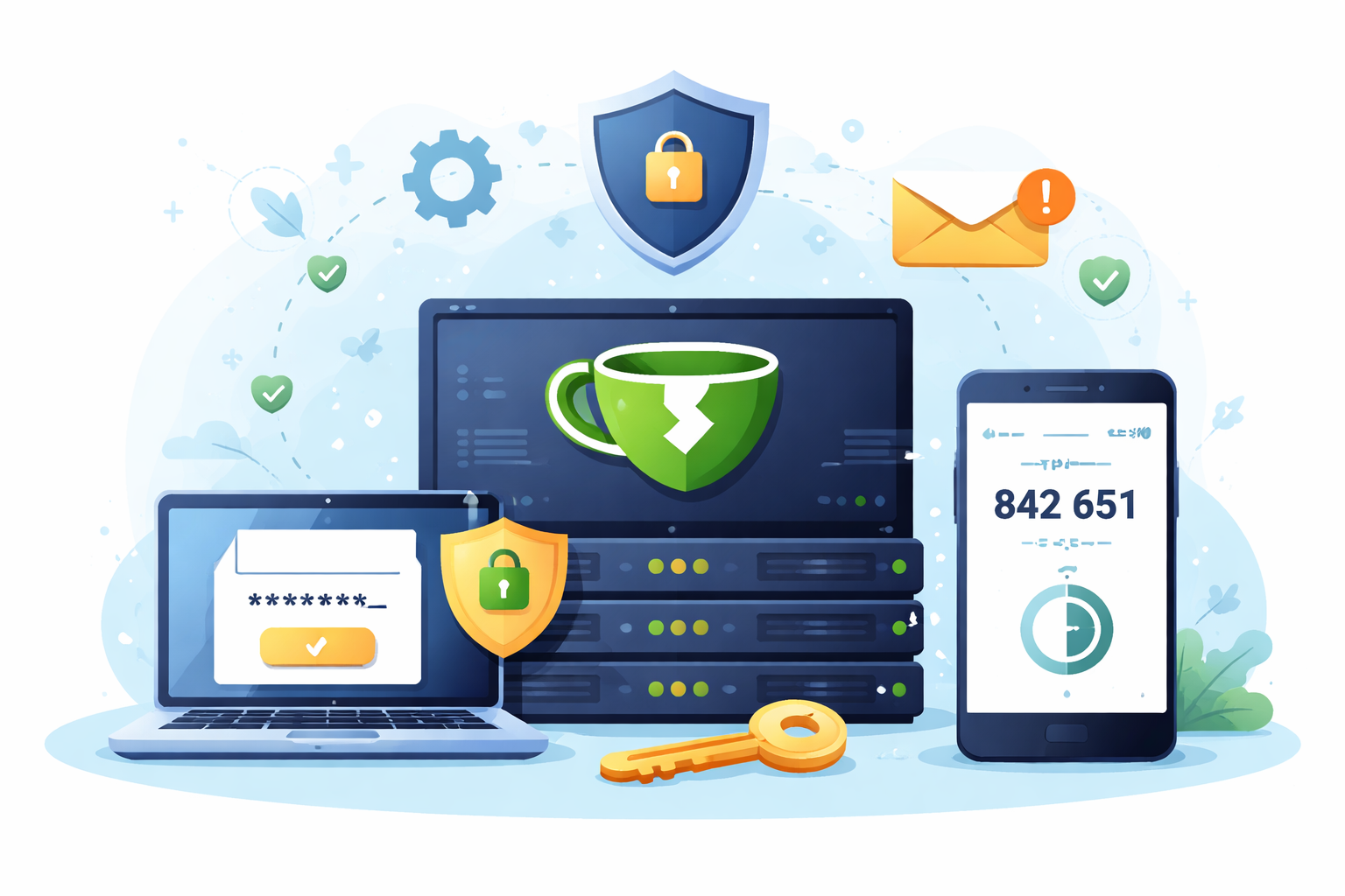 Illustration de Authentication cli avec TOTP actif sur Gitea
